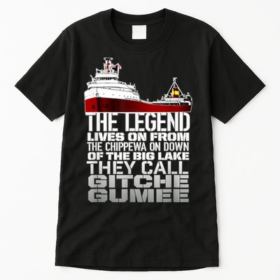 The Legend Lives On Edmund Fitzgerald Tall T-Shirt