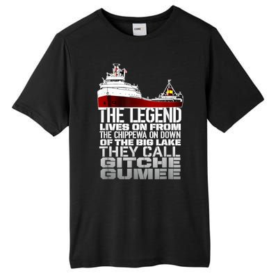 The Legend Lives On Edmund Fitzgerald Tall Fusion ChromaSoft Performance T-Shirt