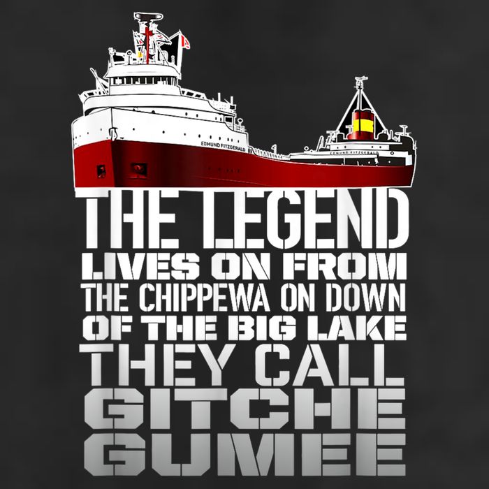 The Legend Lives On Edmund Fitzgerald 11oz C Handle Ceramic Mug