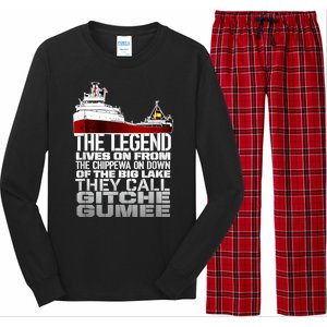 The Legend Lives On Edmund Fitzgerald Long Sleeve Pajama Set