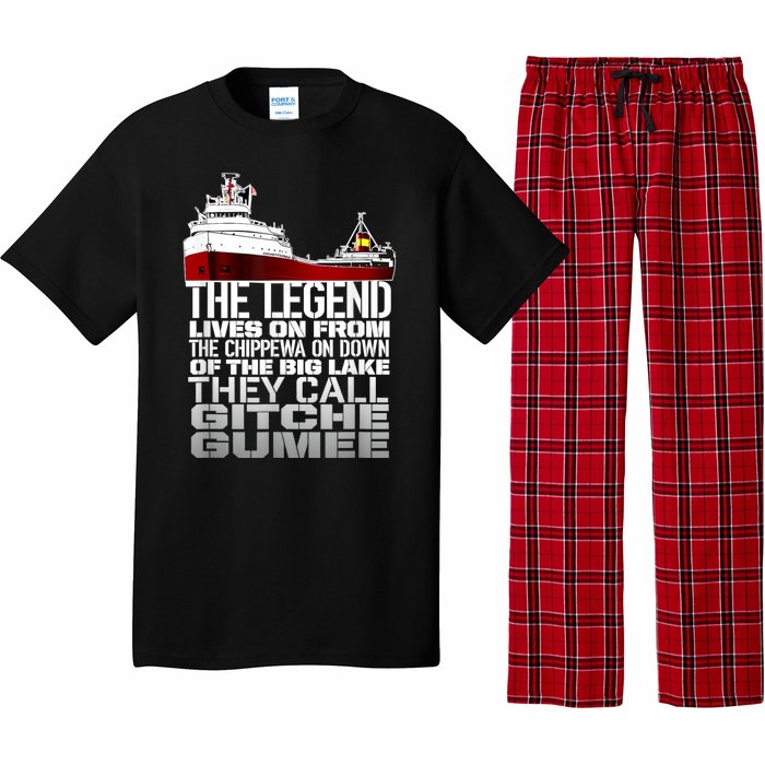 The Legend Lives On Edmund Fitzgerald Pajama Set