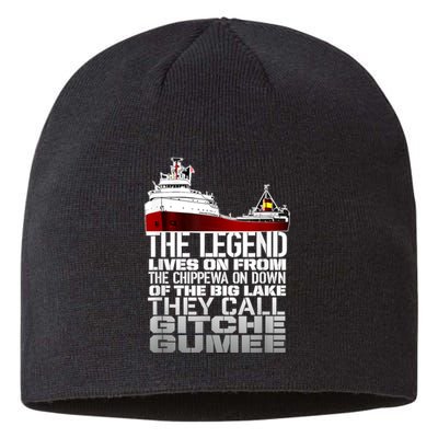 The Legend Lives On Edmund Fitzgerald Sustainable Beanie