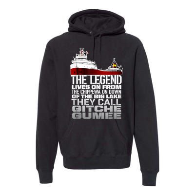 The Legend Lives On Edmund Fitzgerald Premium Hoodie