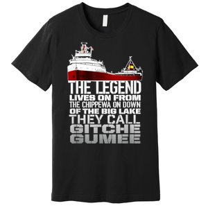 The Legend Lives On Edmund Fitzgerald Premium T-Shirt