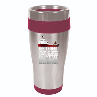The Legend Lives On Edmund Fitzgerald 16oz Travel Tumbler
