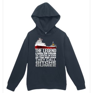 The Legend Lives On Edmund Fitzgerald Urban Pullover Hoodie