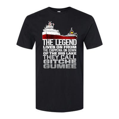 The Legend Lives On Edmund Fitzgerald Softstyle CVC T-Shirt