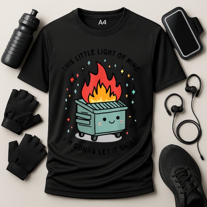 This Little Light Of Mine IM Gonna Let It Shine Cooling Performance Crew T-Shirt