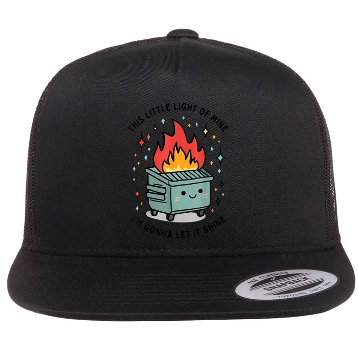 This Little Light Of Mine IM Gonna Let It Shine Flat Bill Trucker Hat