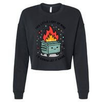 This Little Light Of Mine IM Gonna Let It Shine Cropped Pullover Crew