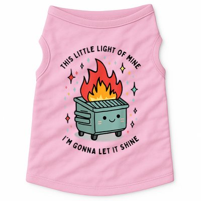 This Little Light Of Mine IM Gonna Let It Shine Doggie Tank