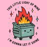 This Little Light Of Mine IM Gonna Let It Shine V-Neck T-Shirt