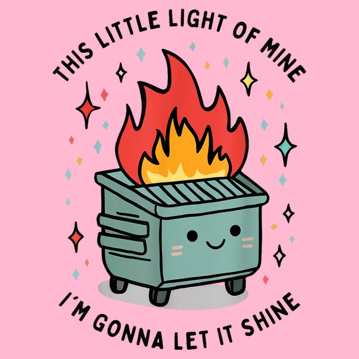 This Little Light Of Mine IM Gonna Let It Shine V-Neck T-Shirt