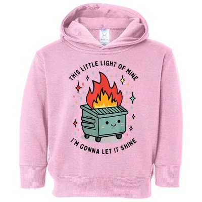 This Little Light Of Mine IM Gonna Let It Shine Toddler Hoodie