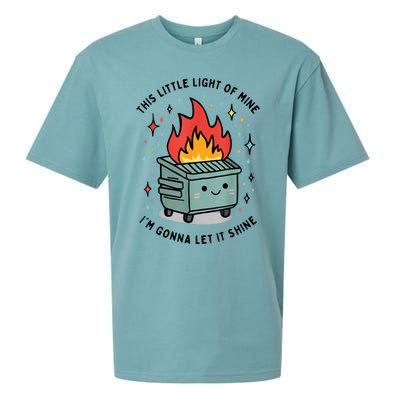 This Little Light Of Mine IM Gonna Let It Shine Sueded Cloud Jersey T-Shirt