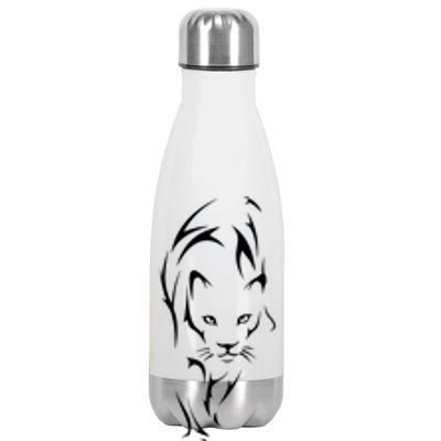 Tiger Lion Leopard Stainless Steel Insulated Water Bottle