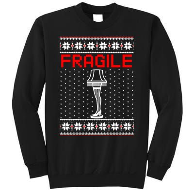 The Leg Lamp Fragile Christmas Sweatshirt