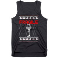 The Leg Lamp Fragile Christmas Tank Top