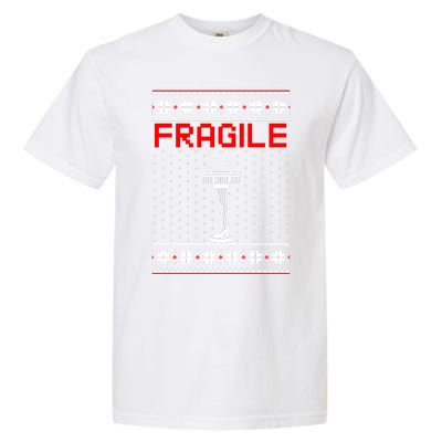 The Leg Lamp Fragile Christmas Garment-Dyed Heavyweight T-Shirt