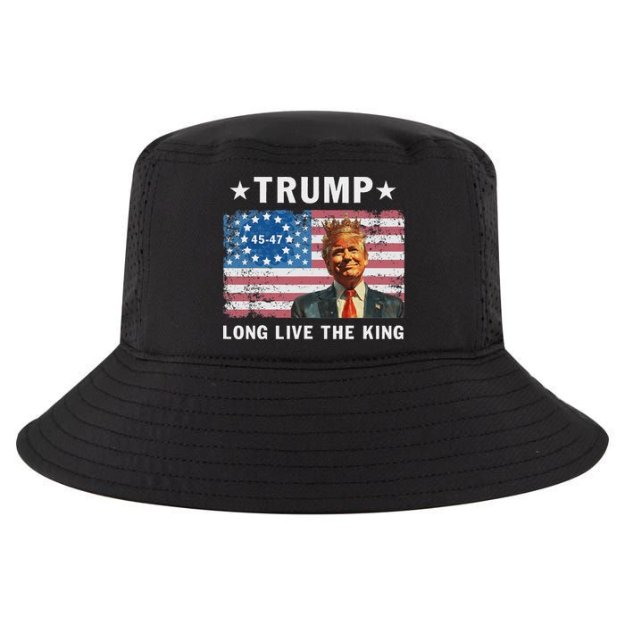 Trump Long Live The King Cool Comfort Performance Bucket Hat