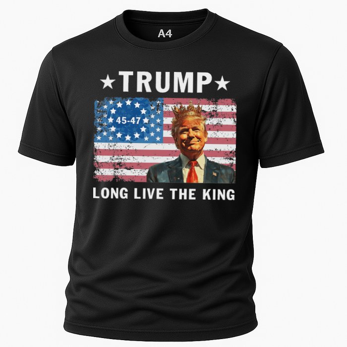 Trump Long Live The King Cooling Performance Crew T-Shirt
