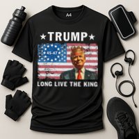 Trump Long Live The King Cooling Performance Crew T-Shirt