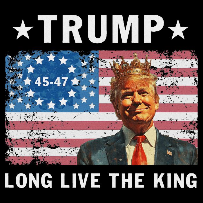 Trump Long Live The King Cooling Performance Crew T-Shirt