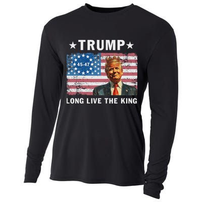 Trump Long Live The King Cooling Performance Long Sleeve Crew
