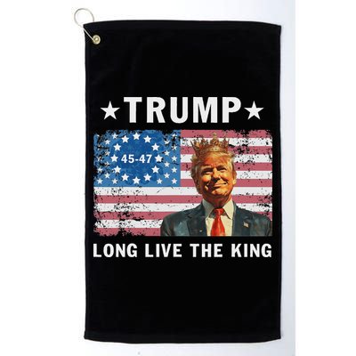 Trump Long Live The King Golf Towel