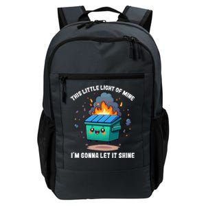 This Little Light Of Mine Lil Dumpster Fire Daily Commute Backpack