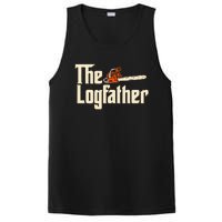 The Logfather Lumberjack Woodsman Wood Woodcutter Chainsaw PosiCharge Competitor Tank