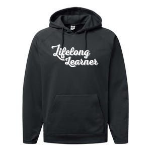 Thecrashcourse Lifelong Learner Performance Fleece Hoodie