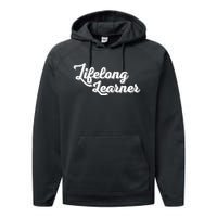 Thecrashcourse Lifelong Learner Performance Fleece Hoodie