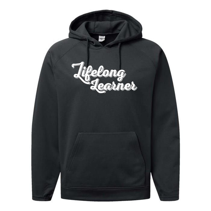 Thecrashcourse Lifelong Learner Performance Fleece Hoodie