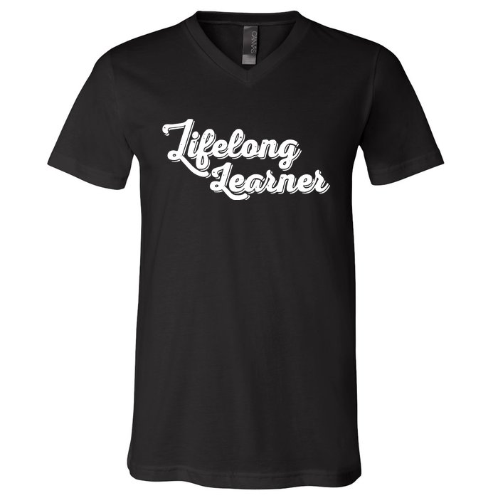 Thecrashcourse Lifelong Learner V-Neck T-Shirt