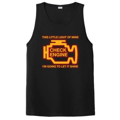 This Little Light Of Mine Check Engine Light Mechanic Funny Gift PosiCharge Competitor Tank