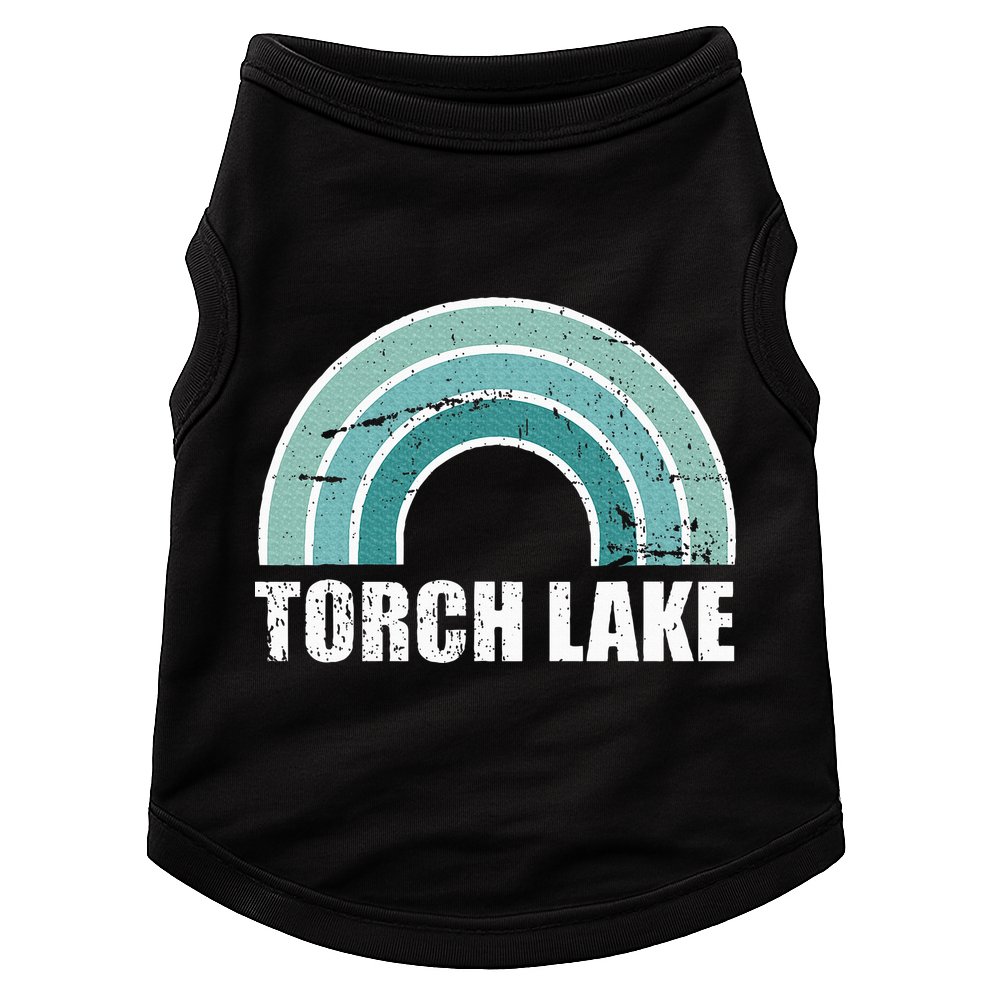 Torch Lake Michigan Family Vacation Doggie Tank