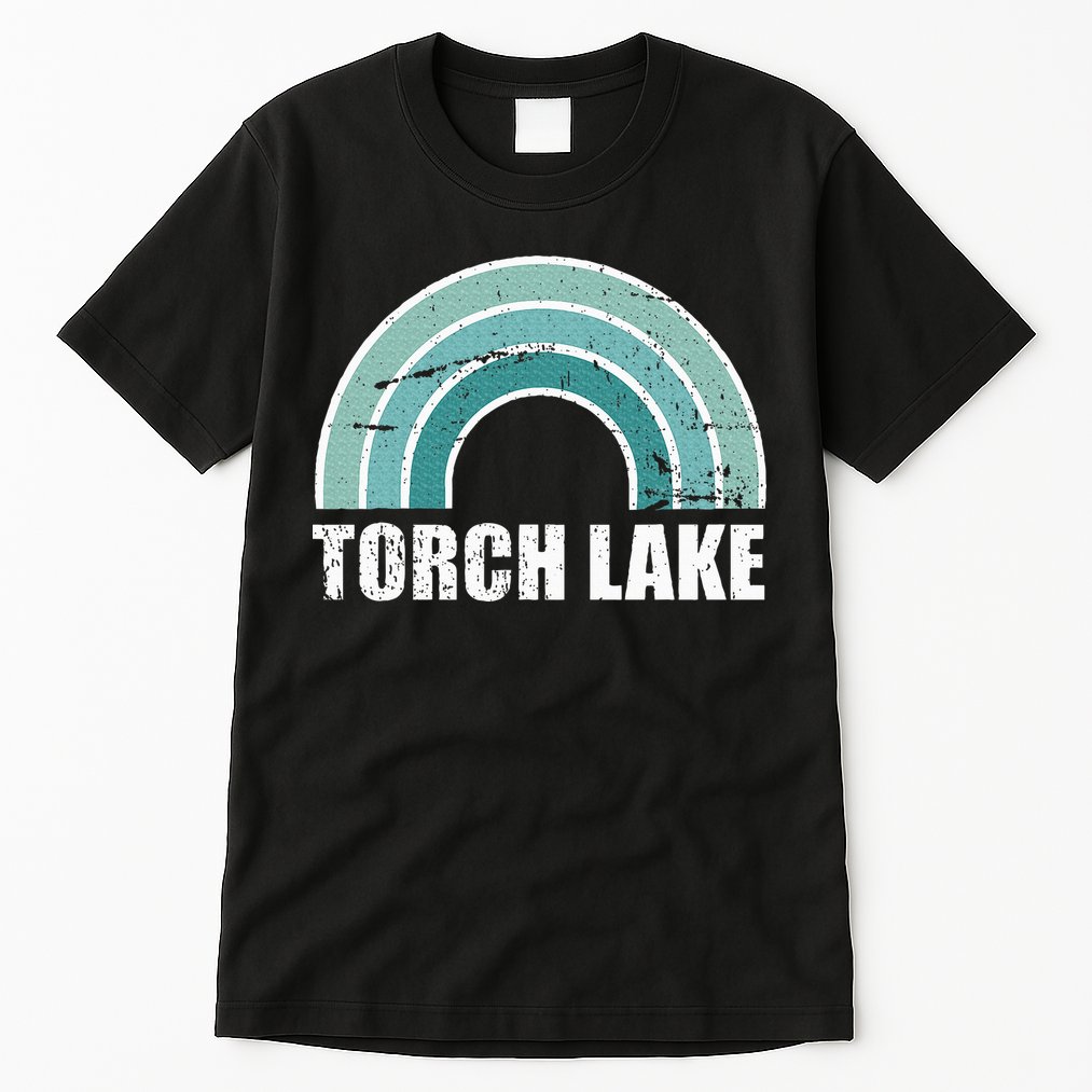 Torch Lake Michigan Family Vacation Tall T-Shirt