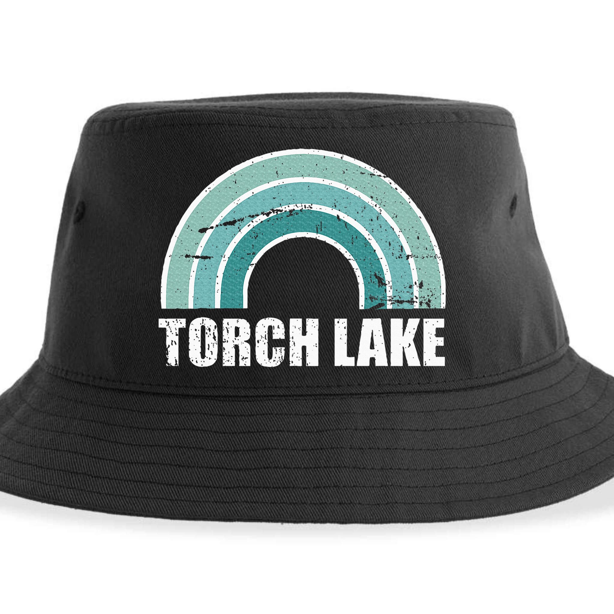 Torch Lake Michigan Family Vacation Sustainable Bucket Hat