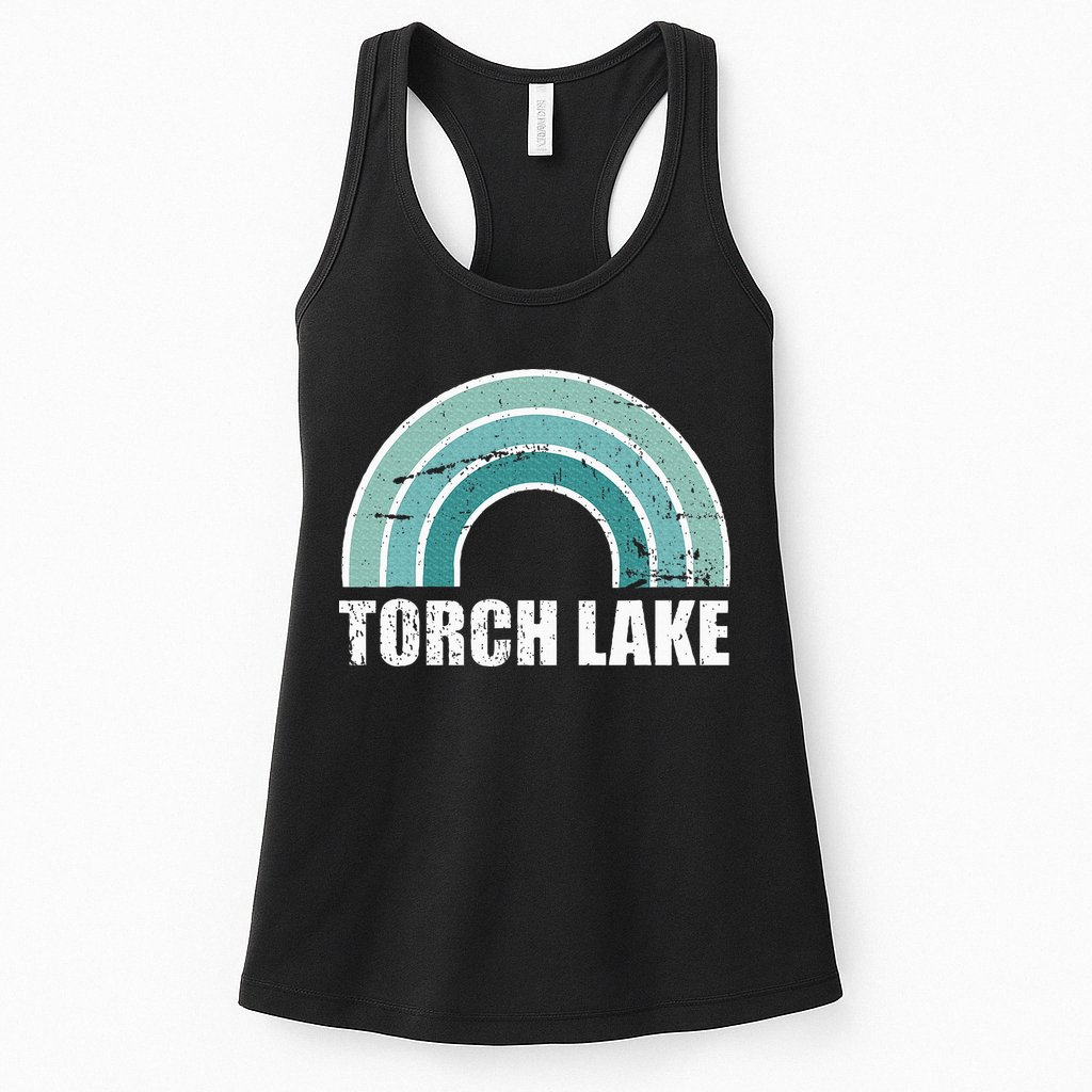Torch Lake Michigan Family Vacation Womens Tank Top