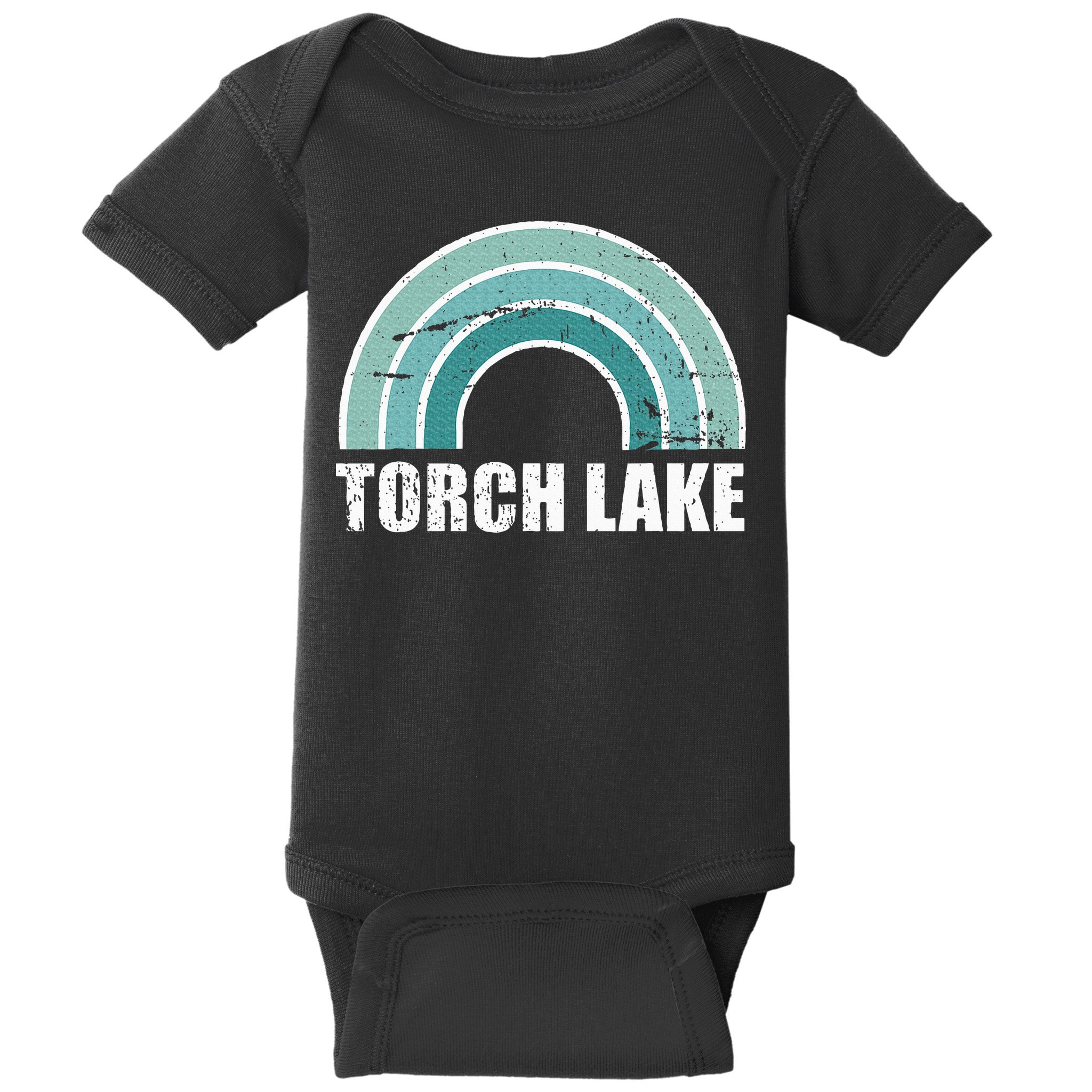 Torch Lake Michigan Family Vacation Baby Bodysuit