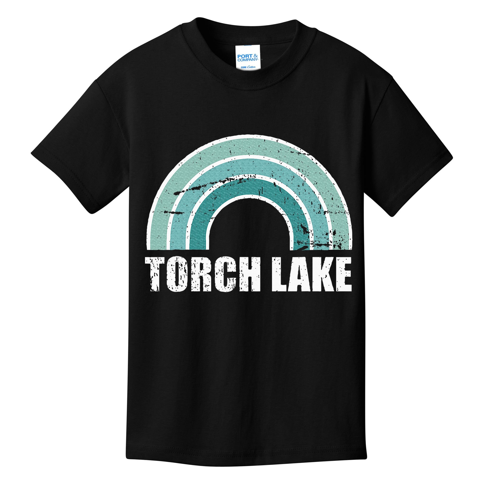 Torch Lake Michigan Family Vacation Kids T-Shirt