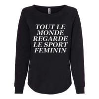 Tout Le Monde Regarde Le Sport Feminin Womens California Wash Sweatshirt