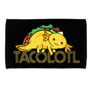 Taco Lover Men Axolotl Lover Women Cute Mexican Axolotl Microfiber Hand Towel