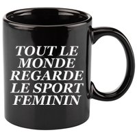 Tout Le Monde Regarde Le Sport Feminin 11oz C Handle Ceramic Mug