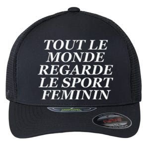 Tout Le Monde Regarde Le Sport Feminin Flexfit Unipanel Trucker Cap