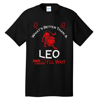 Team Leo Man or Leo Woman Retro Style Horoscope Birthday Tall T-Shirt