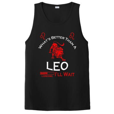 Team Leo Man or Leo Woman Retro Style Horoscope Birthday PosiCharge Competitor Tank