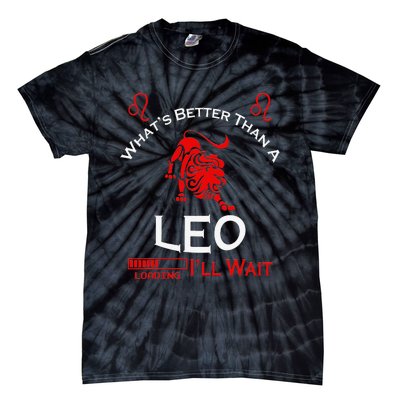 Team Leo Man or Leo Woman Retro Style Horoscope Birthday Tie-Dye T-Shirt