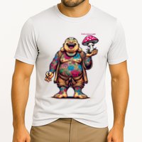 Tattooed Laughing Monk With A Mushroom Performance Shirt
